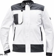 Odzież robocza - CERVA CREMORNE kurtka - męska kurtka robocza z wytrzymałej tkaniny, 60% bawełna, 40% poliester - biały 54 - miniaturka - grafika 1