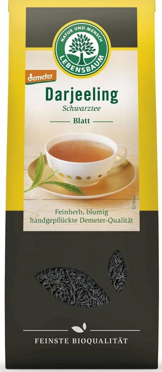 Lebensbaum HERBATA CZARNA DARJEELING LIŚCIASTA BIO 100 g