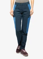 Odzież trekkingowa damska - Spodnie turystyczne damskie Vaude Elope Slim Fit Pants - dark sea - miniaturka - grafika 1