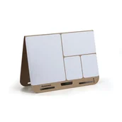 Tablice i flipcharty - Flipchart przenośny samoprzylepny, 125 arkuszy, mix rozmiarów - miniaturka - grafika 1