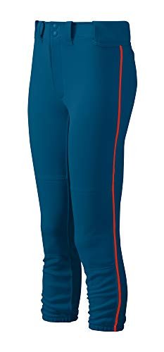 Mizuno Damskie spodnie z paskiem z paskami damskie spodnie z paskami z paskami S biało-czerwone