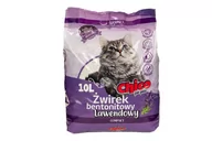 Żwirek dla kotów - Chico Żwirek Bentonitowy Compact Lawenda 10L - miniaturka - grafika 1