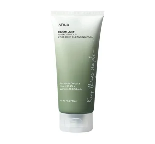 Anua Heartleaf głęboko oczyszczająca pianka do mycia twarzy 150ml - Pianki do mycia twarzy - miniaturka - grafika 1