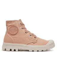 Botki damskie - Trapery Palladium Pampa Hi 92352-664-M Różowy - miniaturka - grafika 1