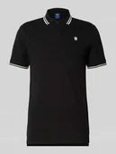 Koszulki męskie - Koszulka polo o kroju slim fit z wyhaftowanym logo model ‘Dunda’ - miniaturka - grafika 1