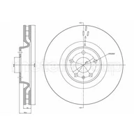 Szczęki hamulcowe - METELLI Tarcza hamulcowa 23-1085C - miniaturka - grafika 1