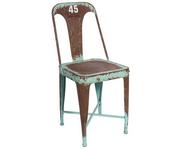 Krzesła - Belldeco Krzesło Loft, brązowe, 42x48,5x92,7 cm - miniaturka - grafika 1