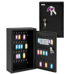 Skrzynka Wisząca Na Klucze Metalowa Zamykana Na 45 Kluczy Metalkas - Szafki na klucze - miniaturka - grafika 1