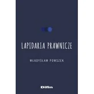 Prawo - Lapidaria prawnicze Władysław Powszek - miniaturka - grafika 1