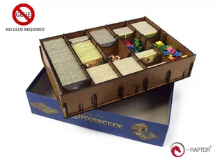 e-Raptor, Insert do gry, Carcassonne - Gry planszowe - miniaturka - grafika 1