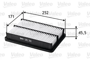 Filtr powietrza Valeo 585201 - Filtry powietrza - miniaturka - grafika 1