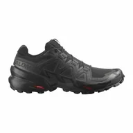 Buty sportowe damskie - Buty Salomon Speedcross 6 Black - miniaturka - grafika 1