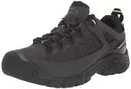 Buty trekkingowe męskie - KEEN Męskie buty trekkingowe Targhee 3 wodoodporne, Potrójny czarny, 42 EU - miniaturka - grafika 1