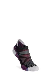 Skarpety damskie Smartwool Hike Light Cushion Low Ankle - charcoal - Skarpetki sportowe męskie - miniaturka - grafika 1