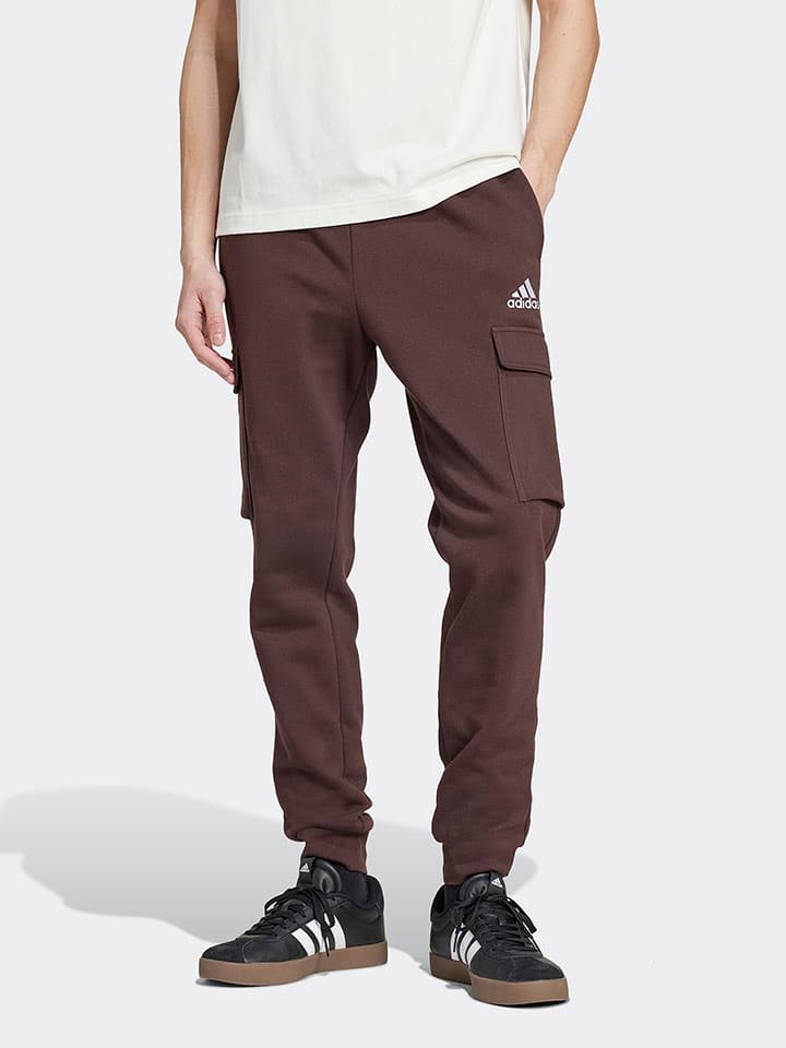 adidas Spodnie dresowe w kolorze brązowym