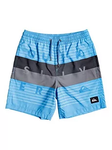 Quiksilver chłopięce spodenki do pływania Jam/Volley Word Block 15" - spodenki do pływania dla chłopców 8-16, Blithe, S/10, EQBJV03267 - Kąpielówki dla chłopców - miniaturka - grafika 1