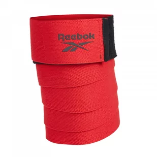 REEBOK TAŚMY WZMACNIAJĄCE KOLANA CZERWONE RAAC-16060RD - Ortezy, stabilizatory i opaski elastyczne - miniaturka - grafika 1