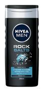 Żele pod prysznic dla mężczyzn - Nivea Men Żel pod prysznic 3w1 Rock Salt 250ml - miniaturka - grafika 1