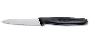 Victorinox 5.0633 Nóż do warzyw ze specjalnym szlifem falistym, nylon schwarz FBA_5.0633