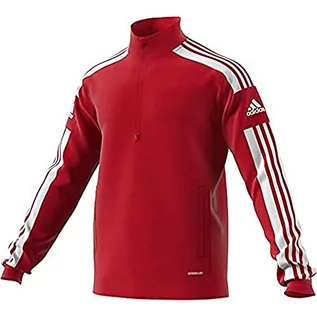 Koszulki i topy damskie - Adidas Męski sweter SQ21 TR Top, Team Power czerwony/biały, L GP6472 - grafika 1