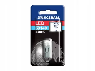 Tungsram LED W5W 4000K 0,5W blister 1 szt. - Żarówki samochodowe - miniaturka - grafika 1