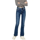 Spodnie damskie - Spodnie damskie Pepe Jeans New Pimlico dzwony jeansy-W31 - miniaturka - grafika 1