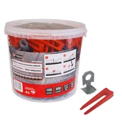 Narzędzia warsztatowe - System Poziomowania Płytek 300/100 + Szczypce - miniaturka - grafika 1