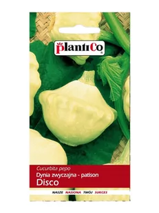 Plantico Patison Disco żółto zielony - Nasiona i cebule - miniaturka - grafika 1