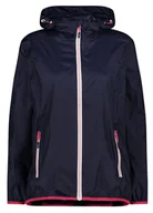 Spodenki damskie - KURTKA DAMSKA Z KAPTUREM PRZECIWDESZCZOWA CMP WOMAN FIX HOOD 3X53256 M982 - miniaturka - grafika 1