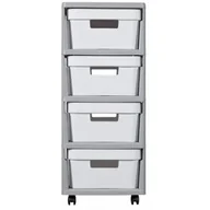 Szafki łazienkowe - Curver REGAŁ SZAFKA INFINITY 4x11L 231557 (231559) - miniaturka - grafika 1