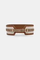 Paski - Guess pasek KERIMA damski kolor beżowy BW9148 P4380 - miniaturka - grafika 1