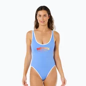 Stroje kąpielowe - Strój kąpielowy jednoczęściowy Rip Curl Surf Puff sky blue - miniaturka - grafika 1
