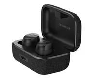 Słuchawki - Sennheiser Momentum True Wireless 3 Czarne - miniaturka - grafika 1