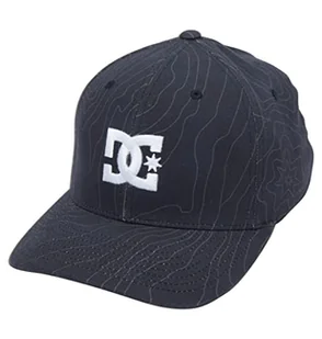 Dcshoes Flexfit czapka gwiazda sezonowa męska niebieska S/M - Czapki damskie - miniaturka - grafika 1