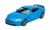 Samochody i pojazdy dla dzieci - WELLY JAGUAR XKR-S NIEBIESKI 1:43 44045 - miniaturka - grafika 1