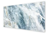 Dekoracje domu - Panel kuchenny HOMEPRINT Szaro niebieski marmur 125x50 cm - miniaturka - grafika 1