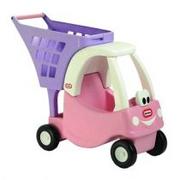 Samochody i pojazdy dla dzieci - Little Tikes Różowy z koszem na zakupy 620195E3 - miniaturka - grafika 1