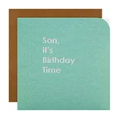 Kartki okolicznościowe i zaproszenia - Hallmark Kartka urodzinowa Braille dla syna - współczesny wzór - miniaturka - grafika 1