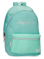 Plecaki - Pepe Jeans Plecak w kolorze turkusowym - 31 x 44 x 17,5 cm - miniaturka - grafika 1