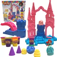 Masy plastyczne - CIASTOLINA MAGICZNY ZAMEK KSIĘŻNICZKI MEGA ZESTAW MASA PLASTYCZNA - miniaturka - grafika 1