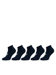 4F Zestaw 5 par niskich skarpet dziecięcych 4FJWAW23USOCM235 Granatowy - Skarpetki dla dzieci - miniaturka - grafika 1