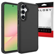 Etui i futerały do telefonów - Etui do Samsung Galaxy A56 / A36 5G 2025 Pancerna Obudowa Ochronna na Telefon Wzmocniona Alogy HeavyDuty™️ Case Czarne - miniaturka - grafika 1