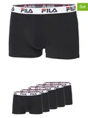 Majtki męskie - Fila Bokserki (5 par) w kolorze czarnym - miniaturka - grafika 1