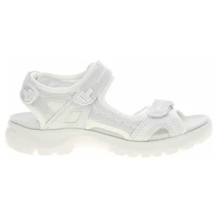 Buty do chodzenia damskie Ecco White-iridescent - Sandały damskie - miniaturka - grafika 1