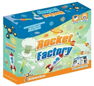 Trefl SCIENCE4YOU Fabryka Rakiet - duży zestaw GXP-577895 - Mały naukowiec - miniaturka - grafika 1