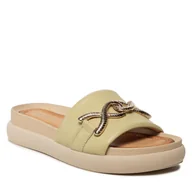 Klapki i japonki damskie - Klapki Nessi 22207 Zielony - miniaturka - grafika 1