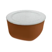 Pojemniki kuchenne - Koziol Pojemnik z pokrywką Connect Organic 4 l rdzawy brąz 3872674 - miniaturka - grafika 1