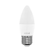 Żarówki LED - Lampa LED E27 C37 4,9W 470Lm 6500K 200° Fi37x100, klasa energetyczna  F - miniaturka - grafika 1
