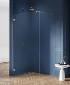 Kabiny prysznicowe - Kabina Prysznicowa Walk-In Avexa Gold 100X200 5903917280211 - miniaturka - grafika 1