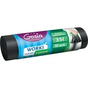 Worki na śmieci - Gosia Worki na śmieci 35l z uszami 10szt. (05904771004340) - miniaturka - grafika 1